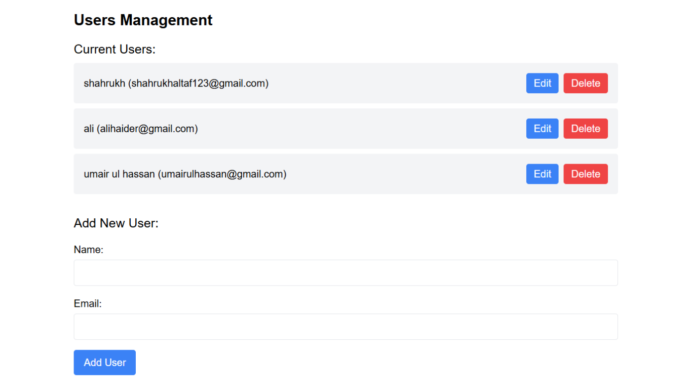 CRUD Next.js Application